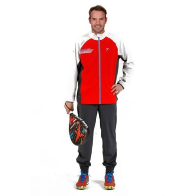 анцуг,мъжки,анцузи,drop,shot,crisol,tracksuit,red