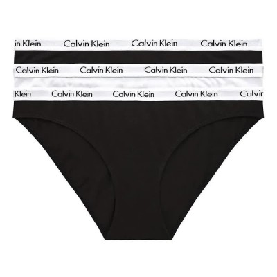 дамско,бельо,дамски,бикини,и,танкини,calvin,klein,panties,white,black,(black,white,black)