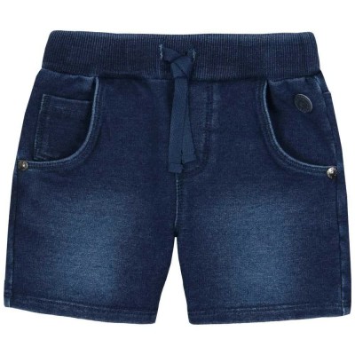 поларени,къси,панталони,детски,панталони,boboli,fleece,denim,shorts,blue