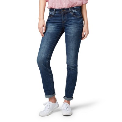 дамски,дънки,дамски,панталони,tom,tailor,straight,jeans,blue