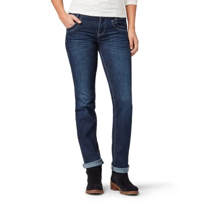 дънки,дамски,панталони,tom,tailor,straight,jeans,dark,stone,wash,denim,(blue)
