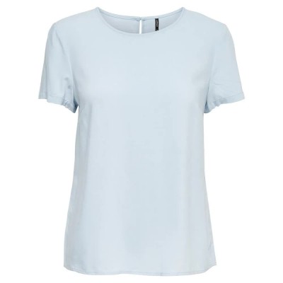 тениска,дамски,тениски,only,first,one,life,short,sleeve,t,shirt,cashmere,blue,(blue)