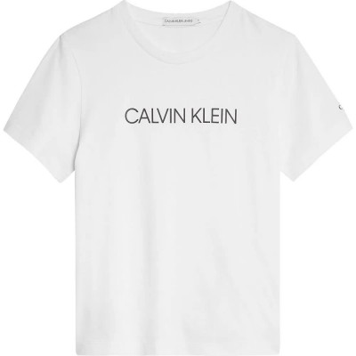 тениска,детски,тениски,calvin,klein,jeans,institutional,short,sleeve,t,shirt,white,(bright,white)