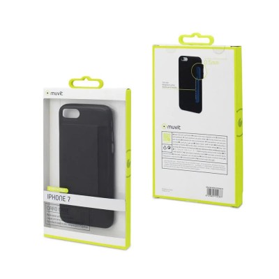 други,аксесоари,muvit,ultra,thin,case,iphone,se,8,7,with,card,holder,silicone,phone,case,black,(black)