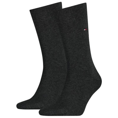 чорапи,мъжки,чорапи,tommy,hilfiger,classic,socks,2,pairs,anthracite,melange,(grey)