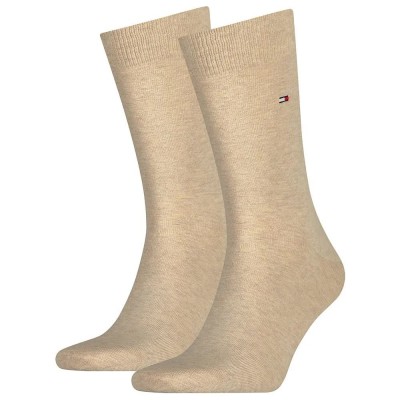 чорапи,мъжки,чорапи,tommy,hilfiger,classic,socks,2,pairs,light,beige,melange,(beige)