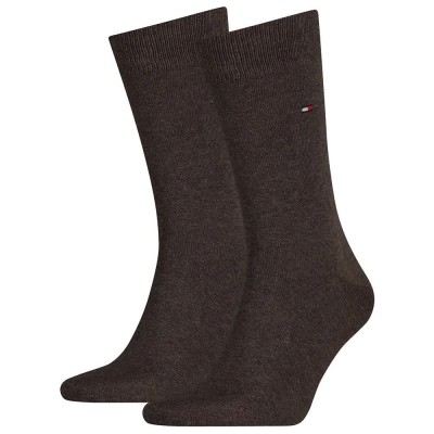 чорапи,мъжки,чорапи,tommy,hilfiger,classic,socks,2,pairs,oak,(brown)