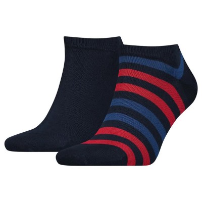 чорапи,мъжки,чорапи,tommy,hilfiger,duo,stripe,sneaker,socks,2,pairs,blue,(tommy,original)