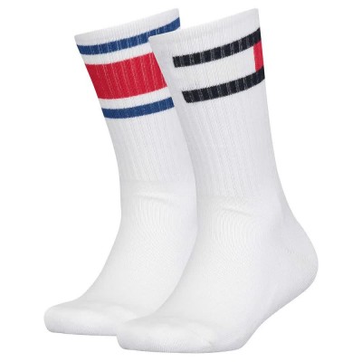 чорапи,детски,чорапи,tommy,hilfiger,flag,socks,2,pairs,white,(white)