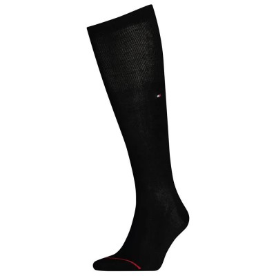 чорапи,мъжки,чорапи,tommy,hilfiger,tailored,mercerized,kneehigh,socks,black