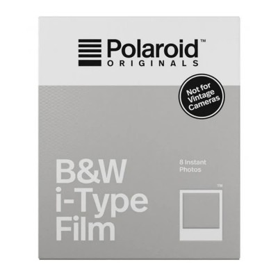 други,аксесоари,polaroid,originals,b&w,i,type,film,8,instant,photos,camera,black,grey,(black,white)