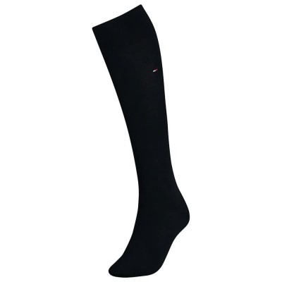 чорапи,дамски,чорапи,tommy,hilfiger,kneehigh,socks,midnight,blue,(black)