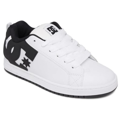 обувки,мъжки,маратонки,dc,shoes,court,graffik,trainers,white,black,black,(white)