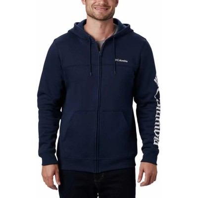 блуза,мъжки,пуловери,columbia,logo,full,zip,sweatshirt,blue,(collegiate,navy,white)