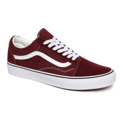 маратонки,дамски,маратонки,vans,old,skool,trainers,port,royale,true,white,(red)