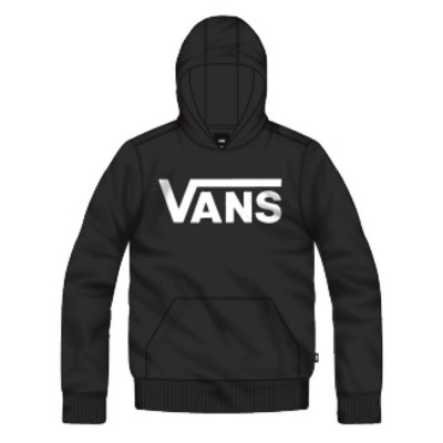 суичър,детски,блузи,vans,by,classic,pocket,ii,hoodie,black