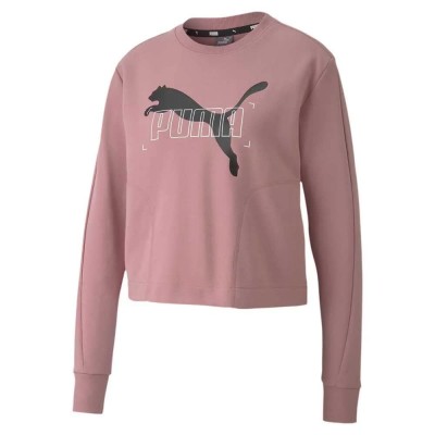 блуза,дамски,блузи,puma,nu,tility,crew,sweatshirt,pink