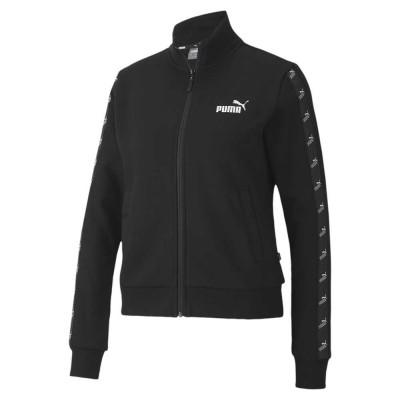 блуза,дамски,блузи,puma,amplified,sweatshirt,black