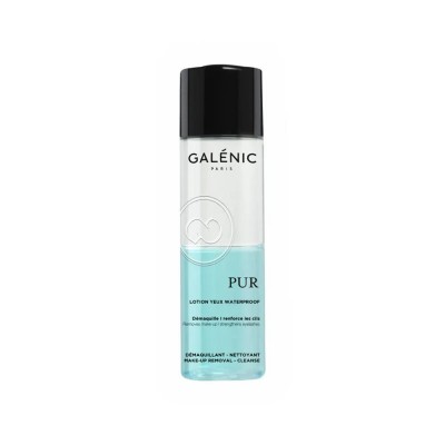 козметика,за,почистване,galenic,pur,desmaquillante,waterproof,125ml,cleaner,white