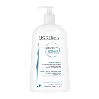 хигиена,тяло,bioderma,atoderm,intensive,ultra,soothing,1000ml,white