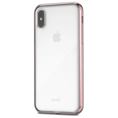 други,аксесоари,moshi,vitros,iphone,xs,case,silver,(pink)