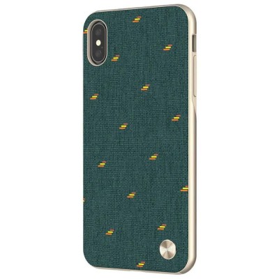 други,аксесоари,moshi,vesta,iphone,xs,max,silicone,phone,case,green