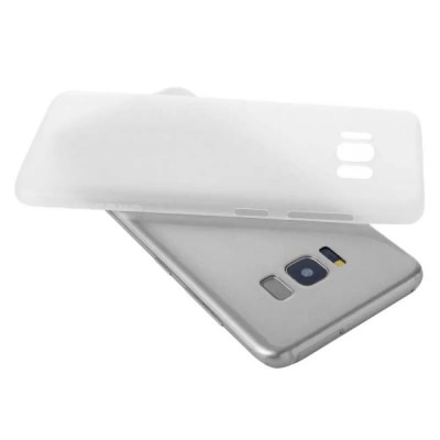 други,аксесоари,tucano,nuvola,samsung,galaxy,s8,plus,silicone,phone,case,white,(clear)