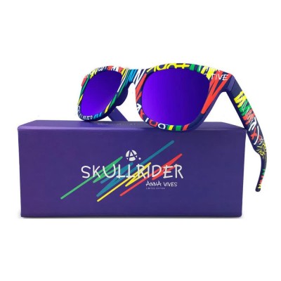 слънчеви,очила,слънчеви,очила,skull,rider,anna,vives,sunglasses,multicolor