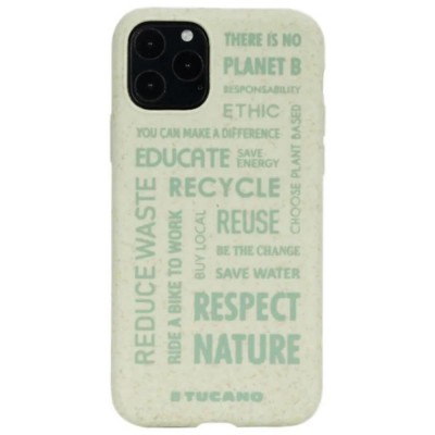 други,аксесоари,tucano,bio,iphone,11,pro,silicone,phone,case,green,(green)