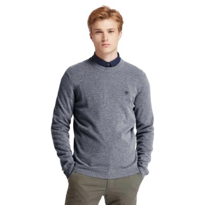 блуза,мъжки,пуловери,timberland,cohas,brook,merino,crew,regular,sweater,grey,(dark,grey,heather)