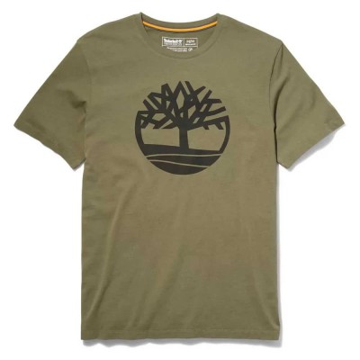 тениска,мъжки,тениски,timberland,kennebec,river,tree,logo,short,sleeve,t,shirt,grape,leaf,(green)