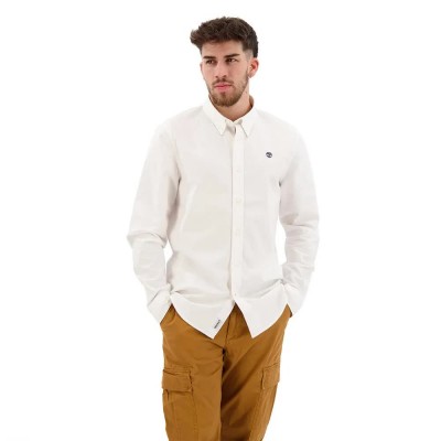 риза,с,дълъг,ръкав,мъжки,ризи,timberland,pleasant,river,stretch,oxford,slim,long,sleeve,shirt,white,yd,(white)