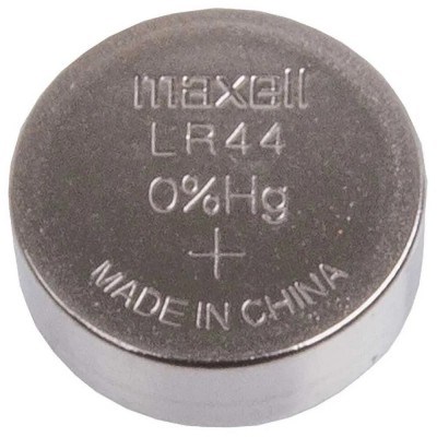 батерии,maxell,lr44,ag13,a76,l1154f,alkaline,battery,10,units,grey,(silver)