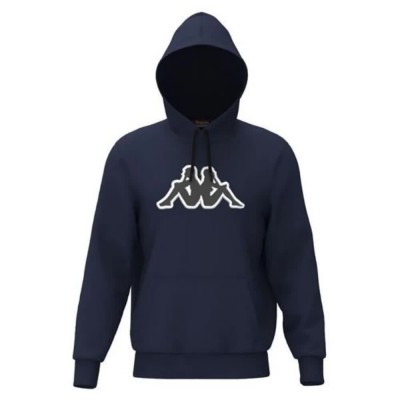 суичър,мъжки,пуловери,kappa,airiti,logo,hoodie,blue,grey,(blue)