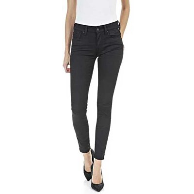 дънки,дамски,панталони,replay,new,luz,jeans,black,(black)