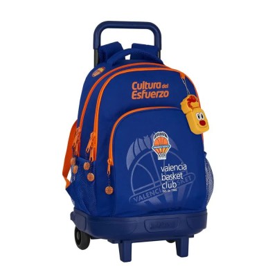 раница,раници,safta,valencia,basket,big,compact,trolley,detachable,wheeled,backpack,33l,blue