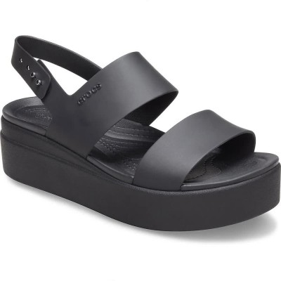 сандали,на,платформа,дамски,сандали,и,чехли,crocs,brooklyn,low,wedge,sandals,black