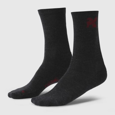 чорапи,мъжки,чорапи,chrome,merino,crew,socks,black,(charcoal)