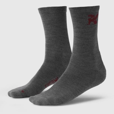 чорапи,мъжки,чорапи,chrome,merino,crew,socks,grey