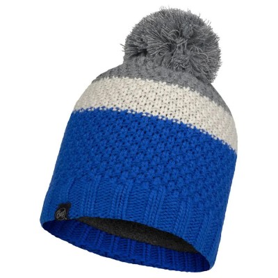 поларена,шапка,всички,шапки,buff,®,knitted,&,fleece,beanie,white,blue,grey,(noel,olympian,blue)