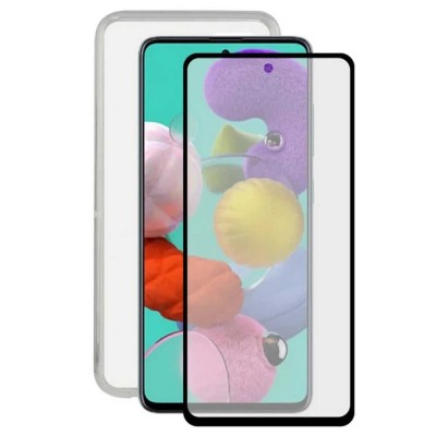 други,аксесоари,contact,and,screen,protector,galaxy,a71,silicone,phone,case,clear,(clear)