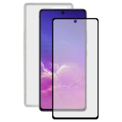 други,аксесоари,contact,and,screen,protector,galaxy,note10,lite,silicone,phone,case,clear,(clear)