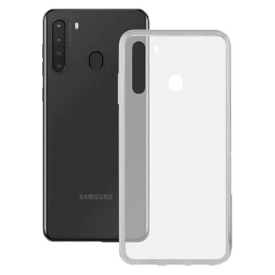 други,аксесоари,contact,flex,tpu,galaxy,a21,silicone,phone,case,clear,(clear)