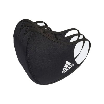 други,аксесоари,adidas,logo,face,mask,3,units,black