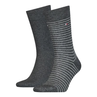 чорапи,мъжки,чорапи,tommy,hilfiger,small,stripe,classic,socks,2,pairs,anthracite,(grey)