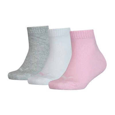 детски,чорапи,детски,чорапи,puma,kids,quarter,short,socks,3,pairs,multicolor,(rose,water)