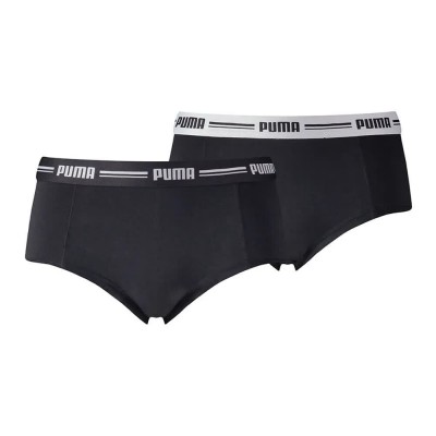 боксерки,дамско,бельо,дамски,бикини,и,танкини,puma,mini,boxers,2,units,black,(black)