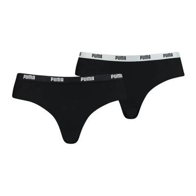 дамско,бельо,дамски,бикини,и,танкини,puma,microfiber,hang,brazilian,panties,2,units,black