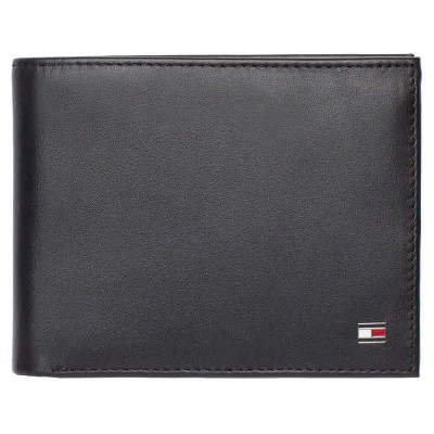 портфейли,и,портмонета,tommy,hilfiger,eton,trifold,wallet,black,(black)