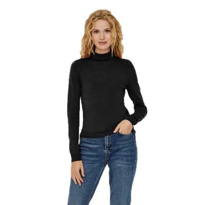 блуза,дамски,пуловери,дамски,плетени,дрехи,vero,moda,glory,sweater,black,(black)